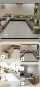 معرض خطاوينا للتنجيد والستائر في الجبيل - خبرة طويلة في تفصيل الستائر الحديثة وتنجيد الكنب والمجالس والديكورات القماشية. نوفر تفصيل ستائر رول، ستائر بلاك اوت، ستائر مجالس، تنجيد كنب قديم وجديد، وتنجيد سيارات. نخدم الجبيل الصناعية، الجبيل البلد، والشرقية كاملة. اتصل الآن 0558976660 لمعاينة مجانية وتسعيرة فورية.